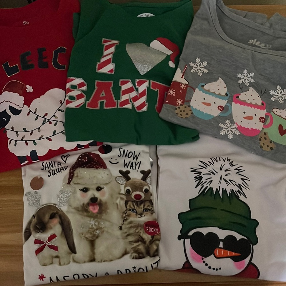 Holiday Shirt Bundle size 10/12